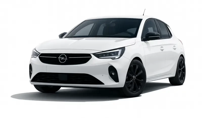 Opel Corsa sedaan automaatkäigukastiga, külgvaade – rent