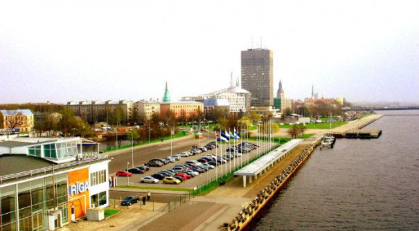 Riga Ferry Terminal location