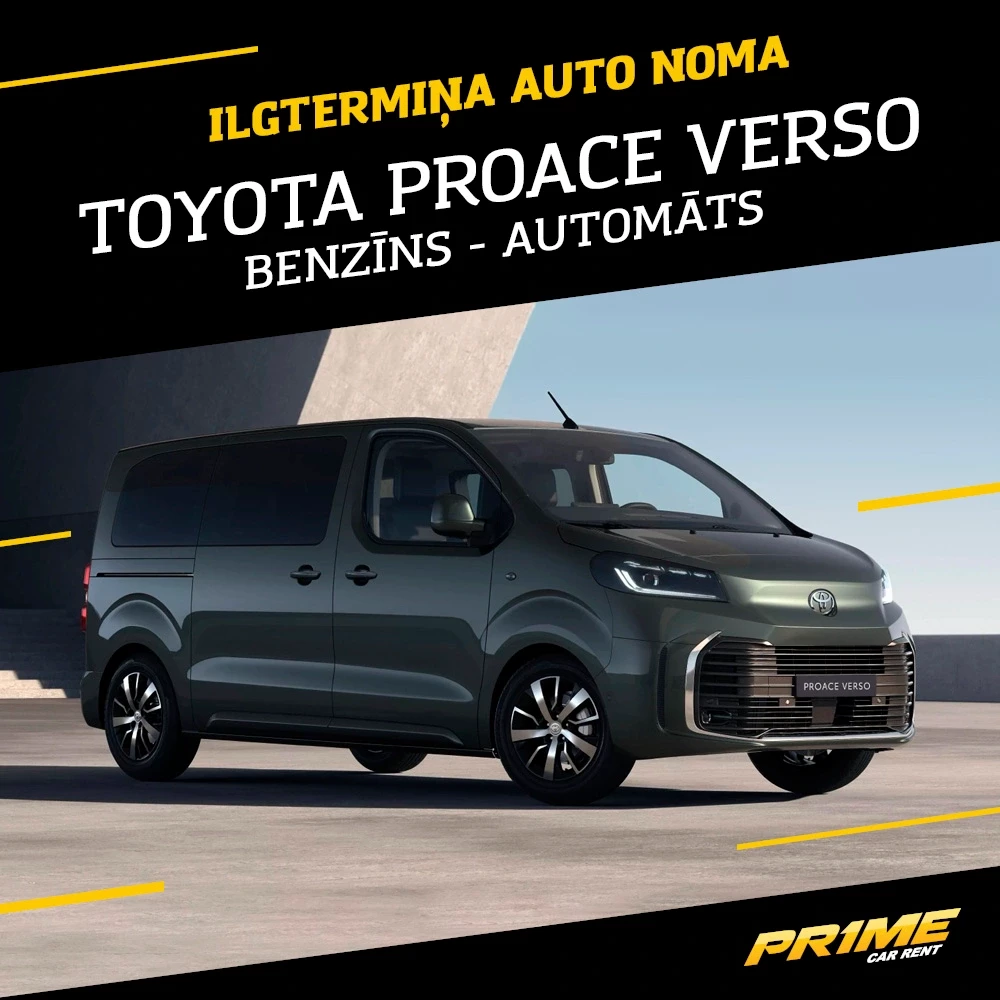 Toyota ProAce rental – Perfect for skiers, groups, and military teams